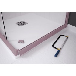 Pevná stena FISSO S pre sprchové dvere MAYA, MITHRA a kút ROMA