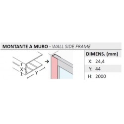 Sprchové dveře DECO N1FS