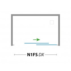 Sprchové dveře DECO N1FS