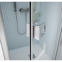 Walk-in bezdverový a bezbariérový sprchový kút LAGOS PLUS