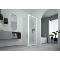 Walk-in bezdverový a bezbariérový sprchový kút LAGOS PLUS