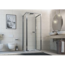 Walk-in bezdverový a bezbariérový sprchový kút LAGOS PLUS