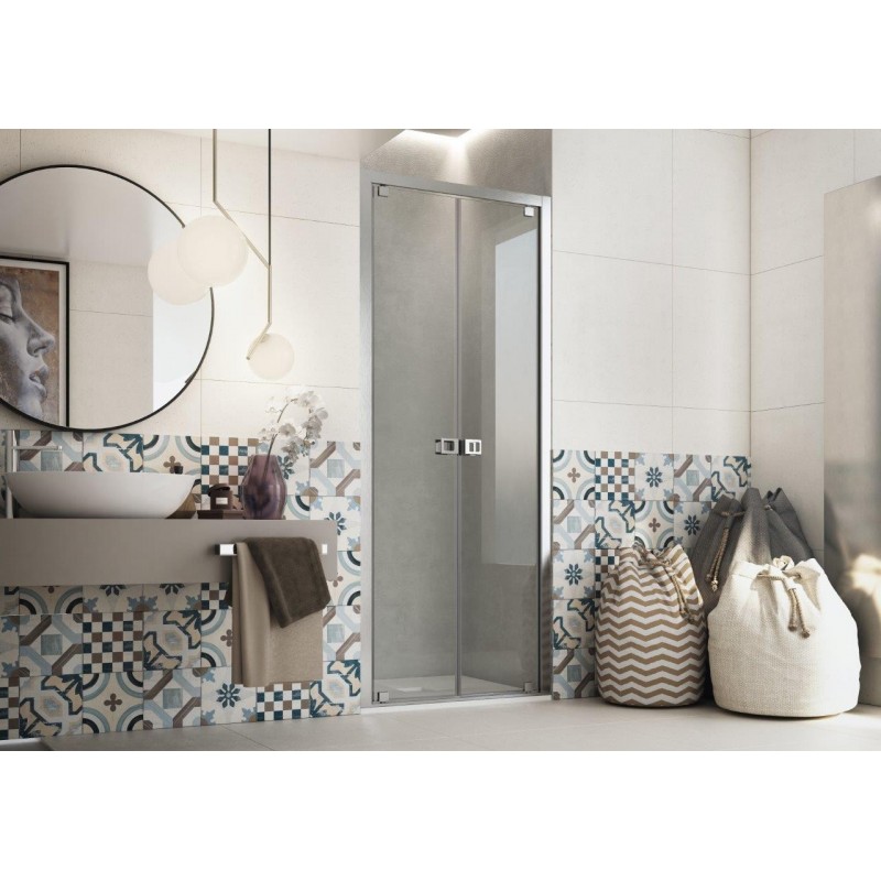 Walk-in bezdverový a bezbariérový sprchový kút LAGOS PLUS