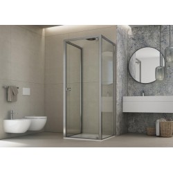 Walk-in bezdverový a bezbariérový sprchový kút LAGOS PLUS