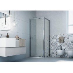 Walk-in bezdverový a bezbariérový sprchový kút LAGOS PLUS