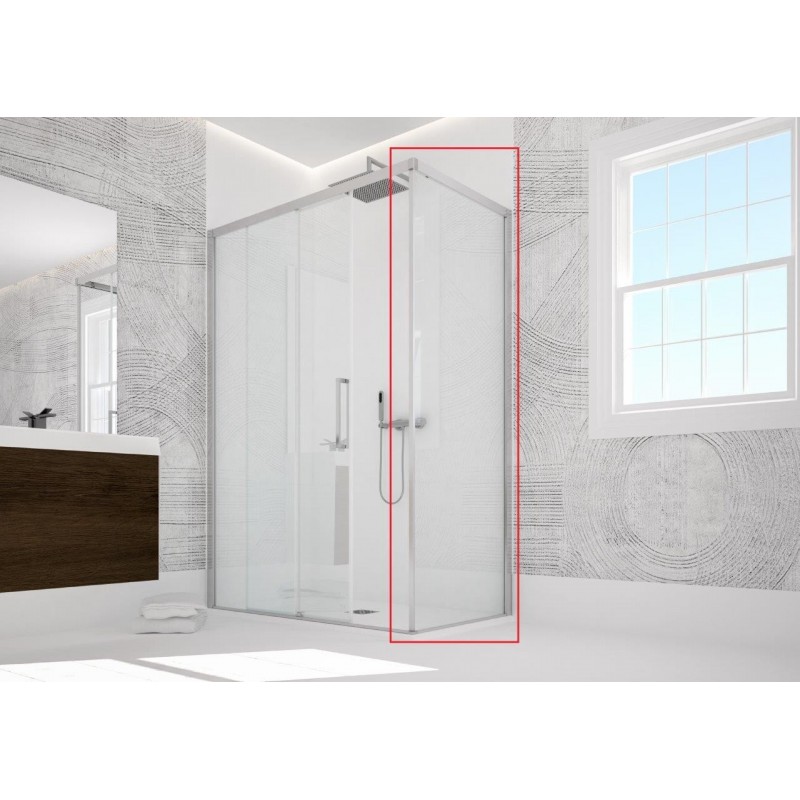 Pevná stena ESSENCE F1 pre sprchové zásteny série URBAN ESSENCE