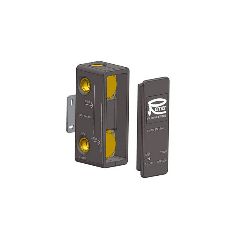 Univerzální box pro sprchovou baterii - 3 výstupy