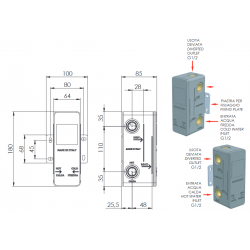 Rozmery boxu s 3 výstupmi