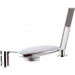 Tříotvorová vanová baterie s vodopádem ARNO 07UF