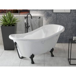Volně stojící akrylátová retro vana OTYLIA GLAM