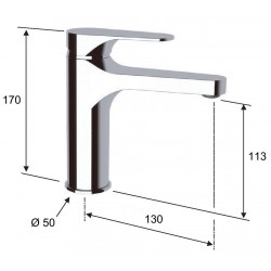 Umyvadlová baterie FONTI 11L