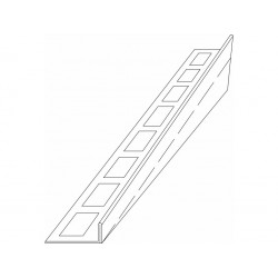 Spádová lišta NEO, černá barva