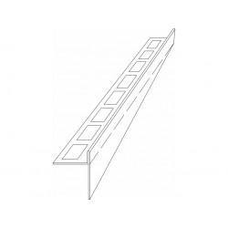 Spádová lišta NEO - nerez