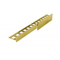 Spádová lišta NEO - zlatá