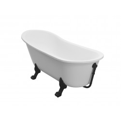 Voľne stojaca vaňa OLAYA Glam - zlatá