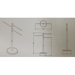 Koupelnový věšák RING