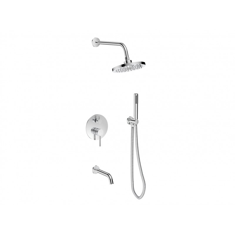 Podomietkový sprchový set VEO chróm