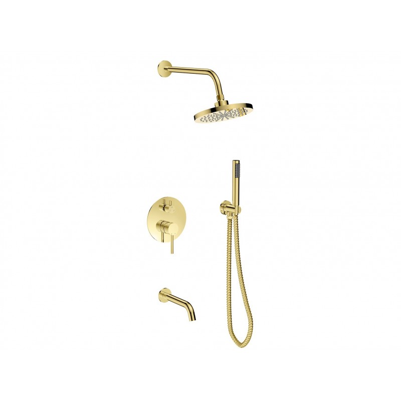 Podomietkový sprchový set VEO zlatá