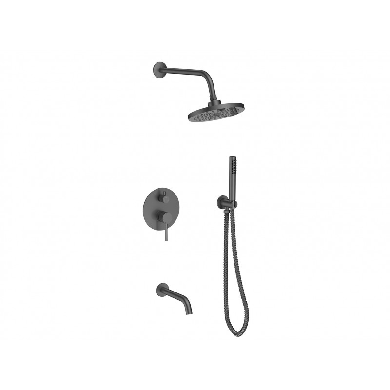 Podomietkový sprchový set VEO grafitová