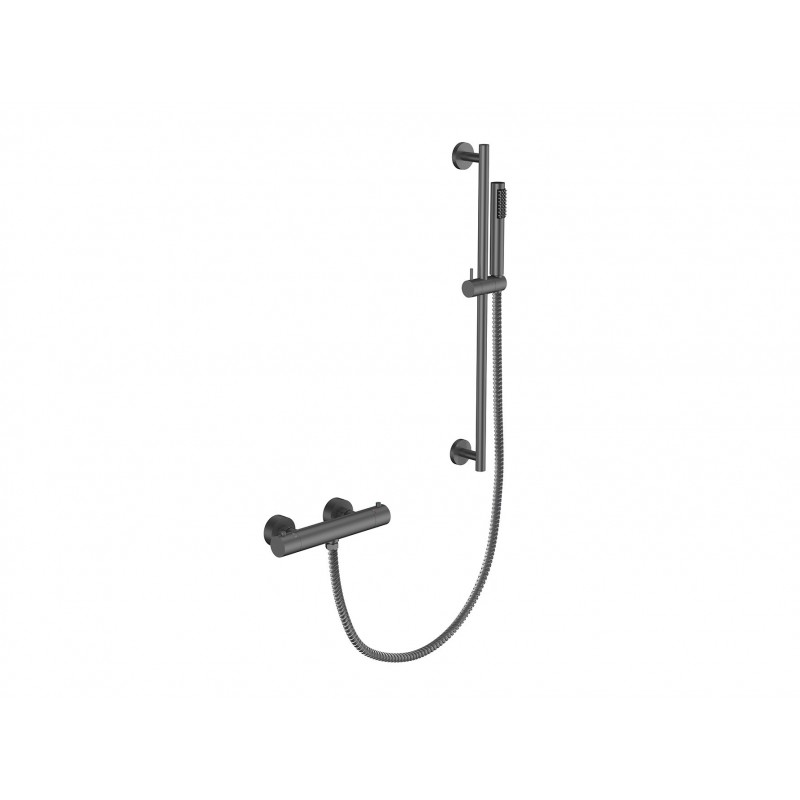 Nástěnný termostatický sprchový set VEO grafitová