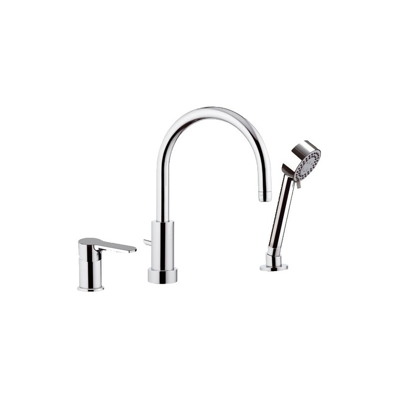 Tříotvorová vanová baterie PIRA 07