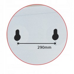 Závesná skrinka so zrkadlom Olsen Spa BASIC