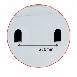 Závesná skrinka so zrkadlom Olsen Spa LUMIX II, III