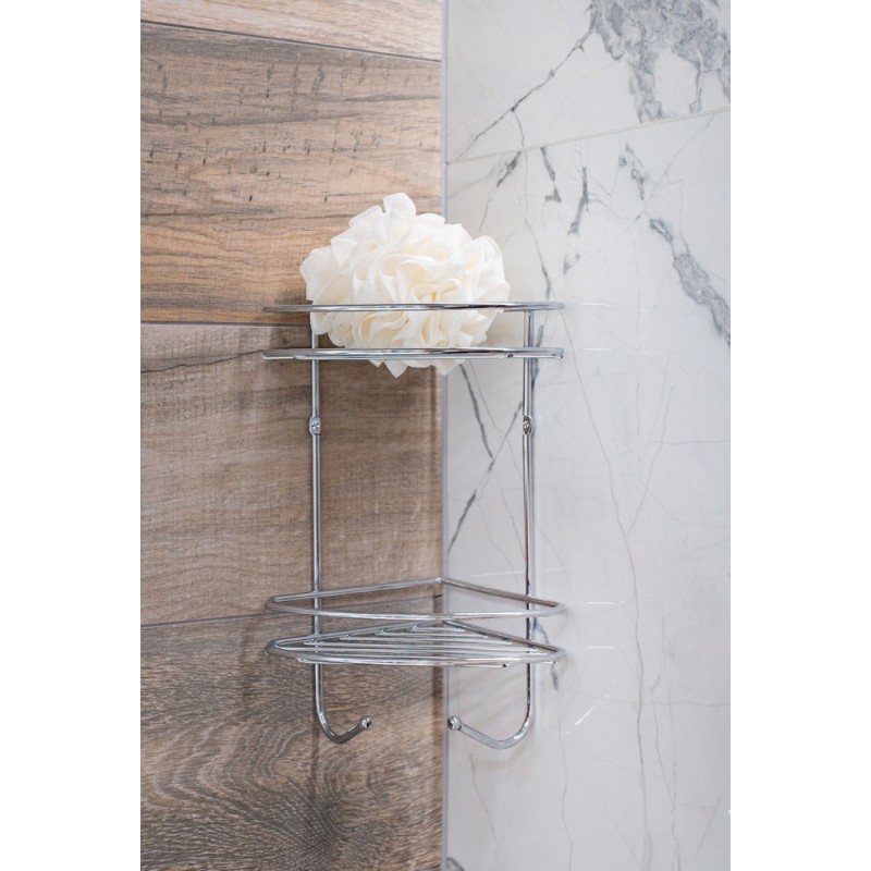 Drátěná rohová polička KD02080047