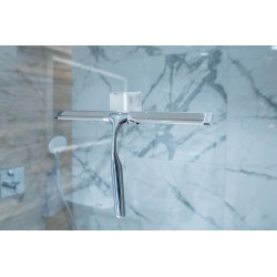 Stěrka na skleněné sprchové kouty - kov, chrom