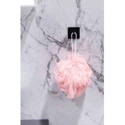 Věšák na stěnu na nalepení 3M, kov, černá barva