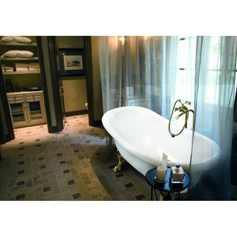 Voľne stojaca akrylátová retro vaňa AMELIA (ALIANO)