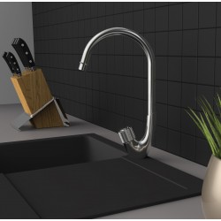 Drezová stojanková vodovodná batéria SWAN-33