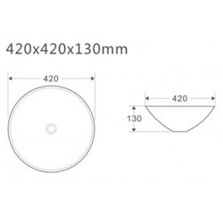 Umývadlo na dosku UTRECHT