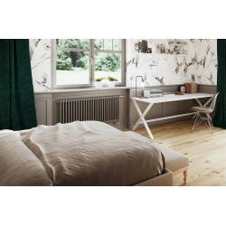 Kúpeľňový radiátor TUBUS 2 biela farba