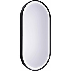Zrcadlo s osvětlením ERFURT BLACK