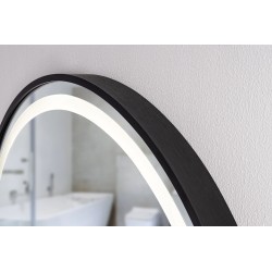 Zrcadlo s osvětlením TANNA BLACK