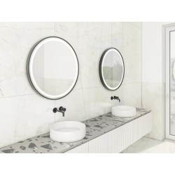 Zrcadlo s osvětlením TANNA BLACK