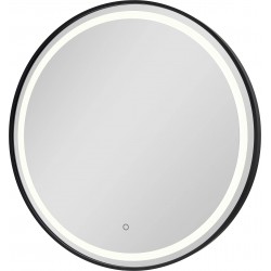 Zrcadlo s osvětlením TANNA BLACK