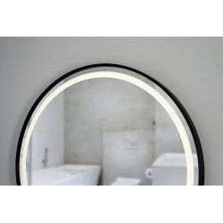 Zrcadlo s osvětlením TANNA BLACK