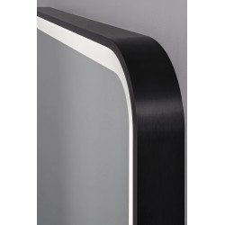 Zrcadlo s osvětlením BORKEN BLACK