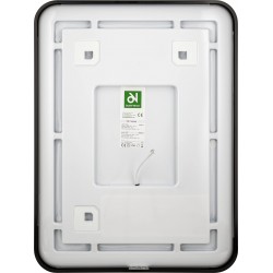 Zrcadlo s osvětlením BORKEN BLACK