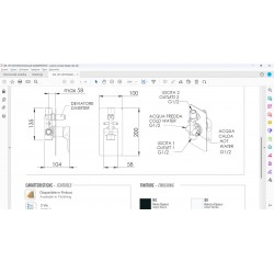 Podmítková sprchová baterie ARNO 09