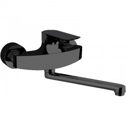 Nástenná umývadlová/drezová batéria ARNO 4114 - čierna