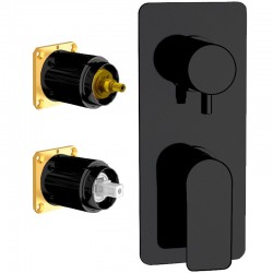 Podomietková sprchová batéria ARNO 92KB14 - čierna