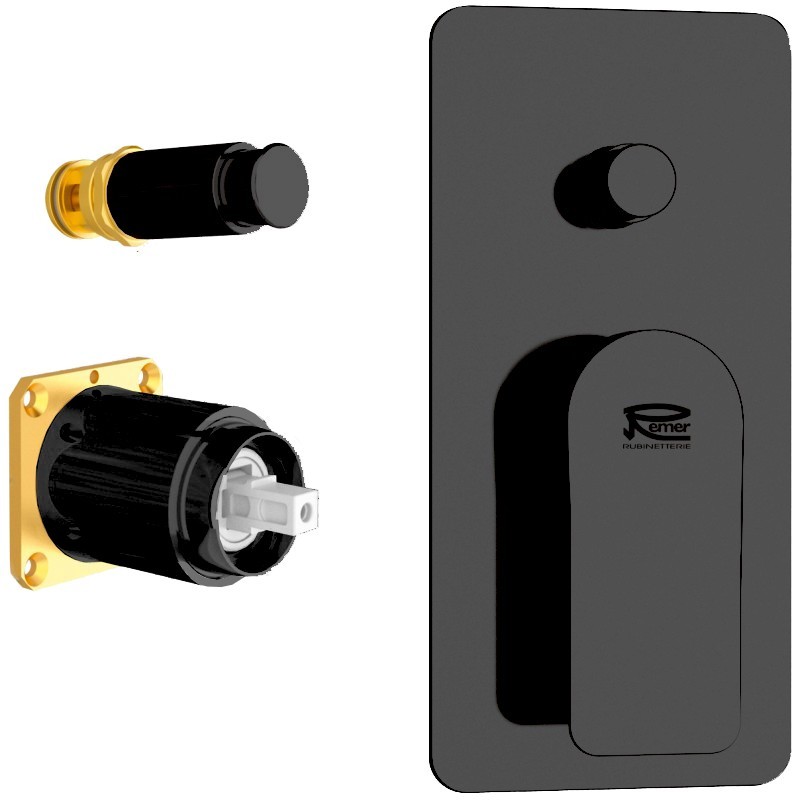 Podmietková sprchová batéria ARNO 09KB14 - čierna