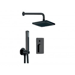 Sprchový podomítkový set ARNO - černá