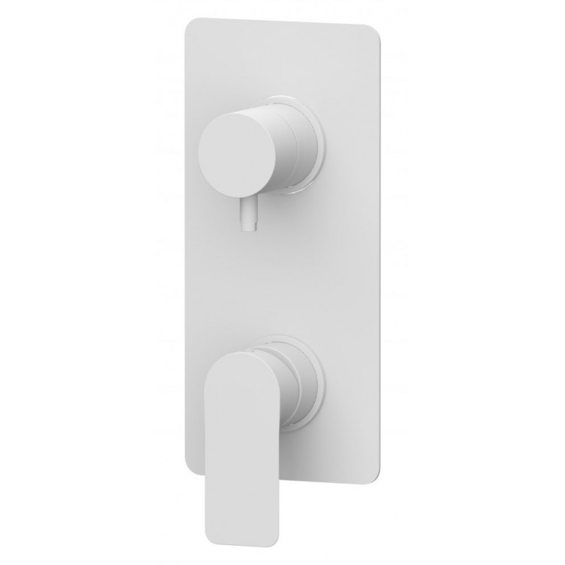 Podomítková sprchová baterie ARNO 9237 - bílá