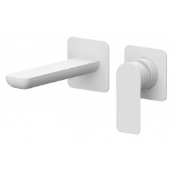 Podomítková umyvadlová baterie ARNO 15P37 - bílá