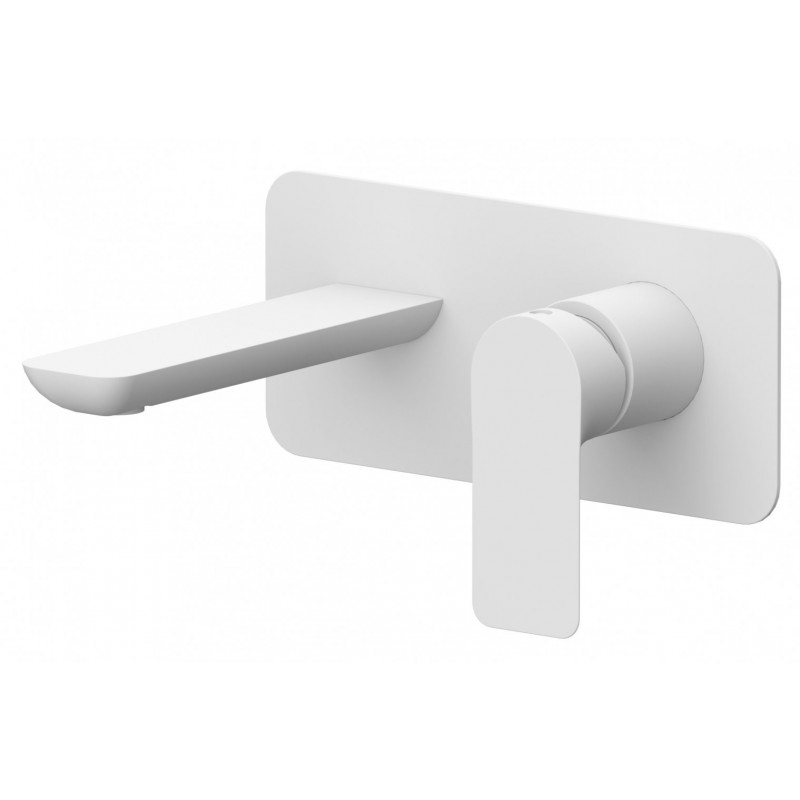 Podomítková umyvadlová baterie ARNO 1537 - bílá