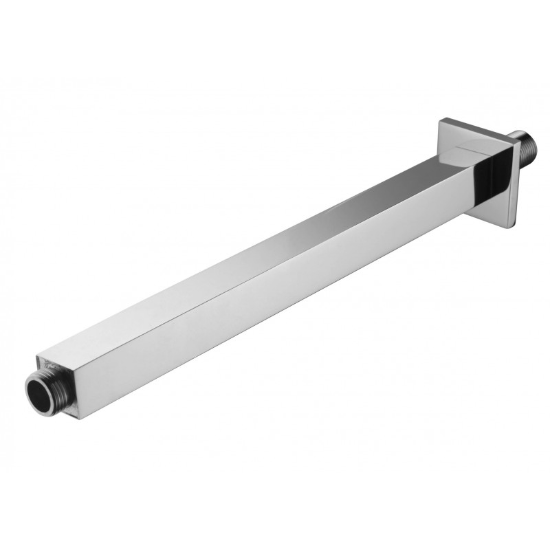 Držiak hlavovej sprchy zo stropu, hranatý